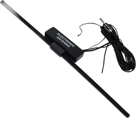 Aerzetix Antenne Amplifi E Int Rieure Autoadh Sive M Tres Pour Auto