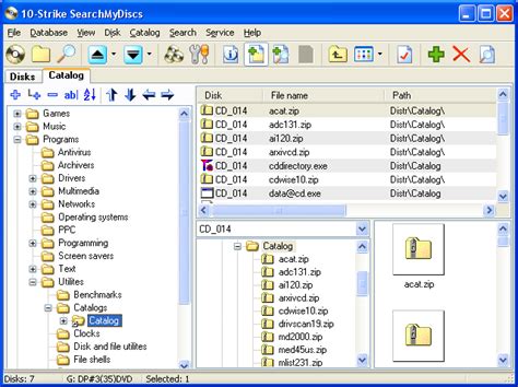 Create A Dvdcd Database Organize A Disk Catalog Working With A Cd