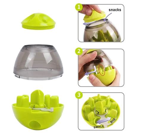 Interactive Dog Toys Treat Dispenser Iq Ball Dog Treat Toys For Puppy ...