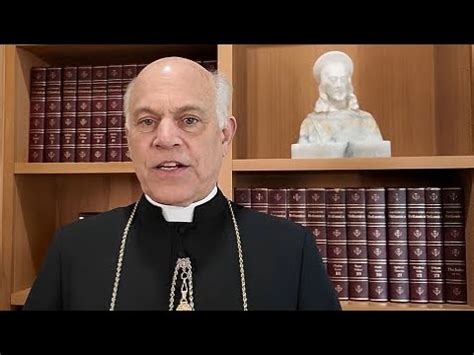 Archbishop Salvatore Cordileone Prays The Fidelity Month Prayer For The