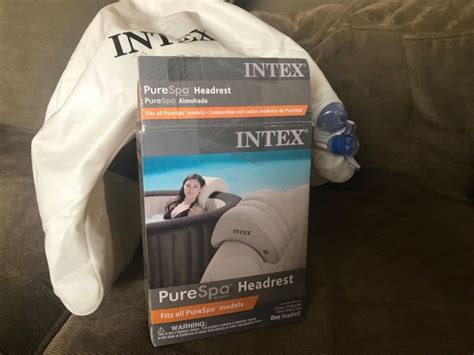 Lot Of 2 Intex Purespa Hot Tub Removable Inflatable Lounge Headrest For Sale From United States