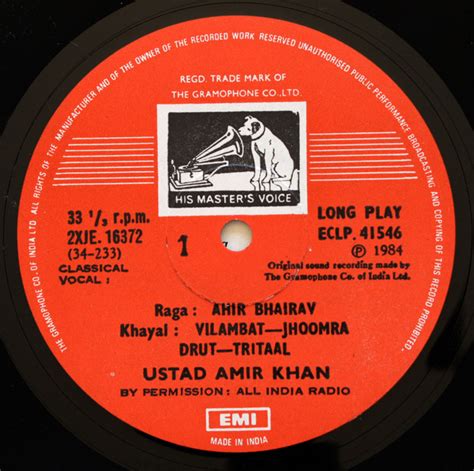 Anthems For The Nation Of Luobaniya Ustad Amir Khan Ahir