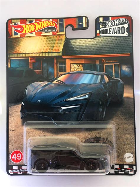 Hot Wheels Lykan Hypersport Preto Boulevard N