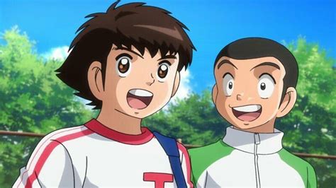 Tsubasa Ozora And Ryô Ishizaki Capitão Tsubasa Capitão Super Campeões