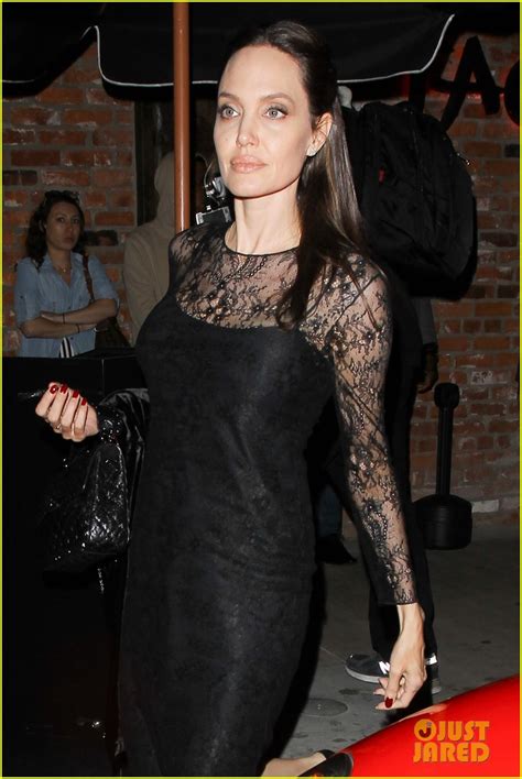 Angelina Jolie Gets Mothers Day Dinner With Son Pax Photo 3898849