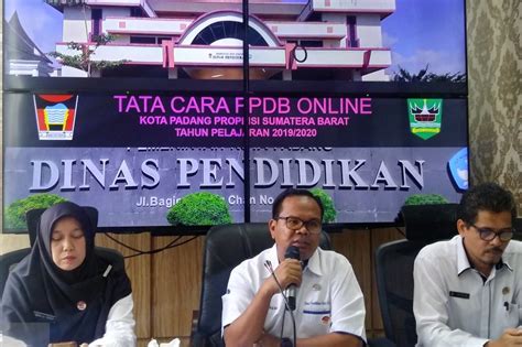 Padang Terapkan Pendaftaran Daring Pada Penerimaan Siswa SD ANTARA News