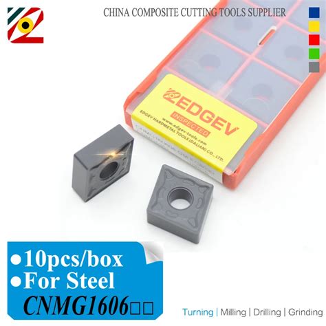 Edgev Cnc Indexable Carbide Inserts Cnmg Cnmg Cnmg Gm