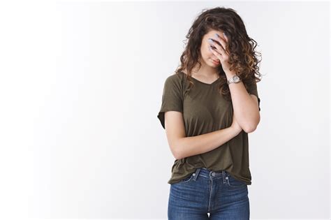 Free Photo Embarrassed Man Facepalm And Smiling