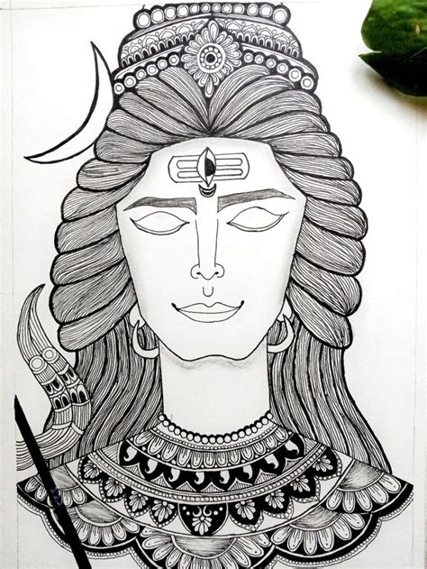 How To Draw Mandala Art Of Lord Shiva Mahadev Full Tutorial Part