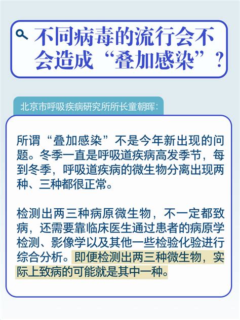 一圖速覽｜會不會造成疊加感染？冬季呼吸道疾病防治九問九答 新浪香港