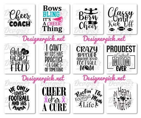 350 Cheer Svg Bundle Best Quality Design Bundle