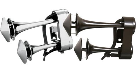 Horn Air Black Or Chrome Fits Multifit Taco Motos Amsterdam