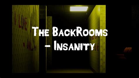 The Backrooms Insanity Official Game Trailer YouTube