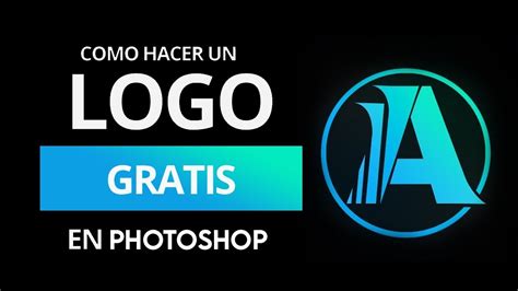 Como Hacer Tu Propio Logo Con Photoshop Cs Youtube