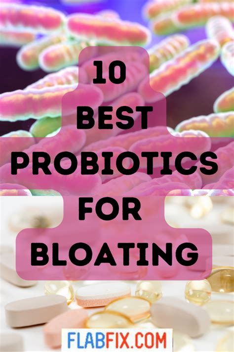 10 Best Probiotics for Bloating - Flab Fix