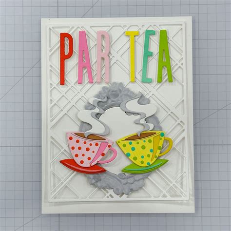 Tim Holtz Sizzix Everyday Release Papercut Cafe Card