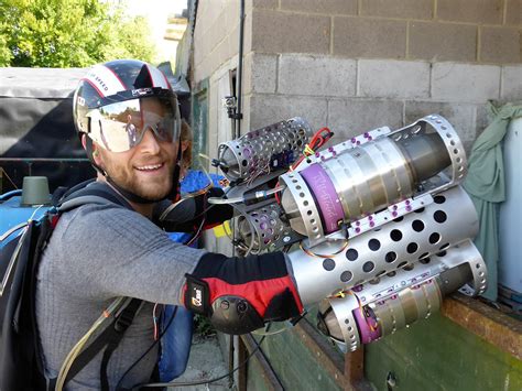 A UK entrepreneur takes flight by attaching miniature jet engines to his limbs | TechCrunch