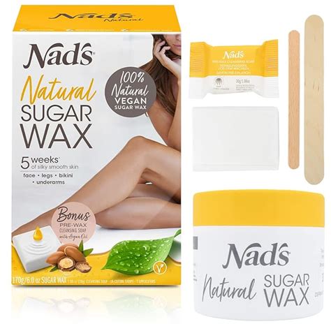 Nad S Wax Hair Removal For Women Body Face Wax All Skin Types At Home Waxing