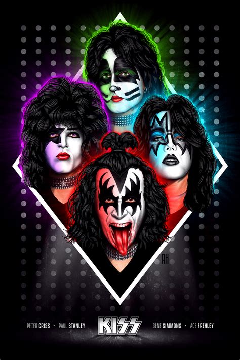 KISS | Poster By Alex Hess Official