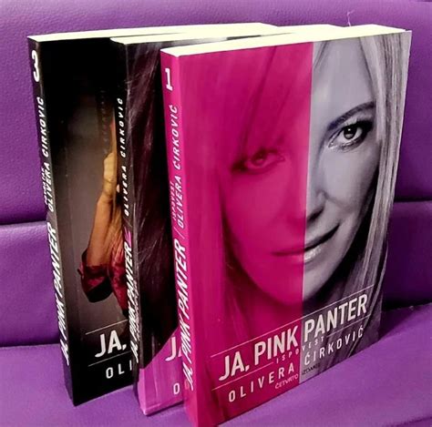 Olivera Ćirković Ja Pink Panter 1 3 KOMPLET knjige Olivera Ćirković