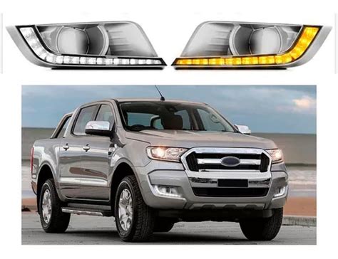 Bisel Biseles Led Niebla Ford Ranger Blanco Ambar Meses Sin Intereses