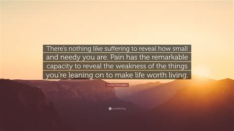 Tullian Tchividjian Quote Theres Nothing Like Suffering To Reveal