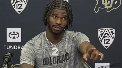 Postgame Interview Shedeur Sanders Speaks On Colorado S Win Over