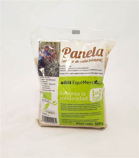 Panela Azúcar de caña integral 500g Bio y Comercio Just