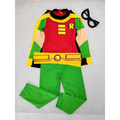 Teen Titans Child's Robin Costume - Child Teen Titans Robin Cosplay | Costume Party World