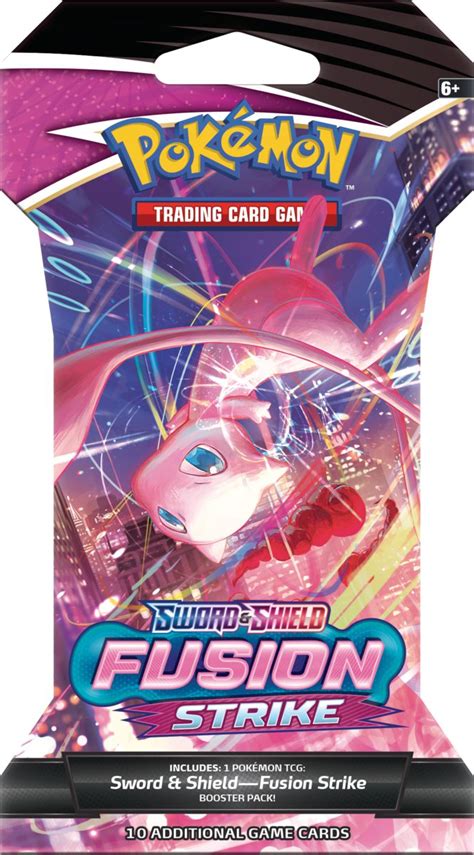 Pokémon TCG Fusion Strike Sleeved Booster Pack PokéBros