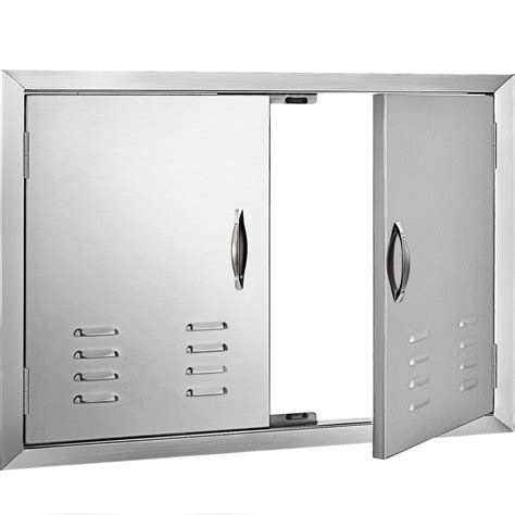 Vevor Bbq Access Door X Inch Bbq Kitchen Doors Stainless Steel