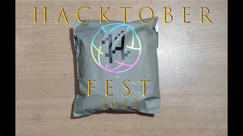 Hacktober Fest Swags Unboxing Hacktoberfest Github Youtube