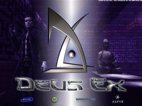 Deus Ex wallpaper from way back in the early 2000's : r/Deusex