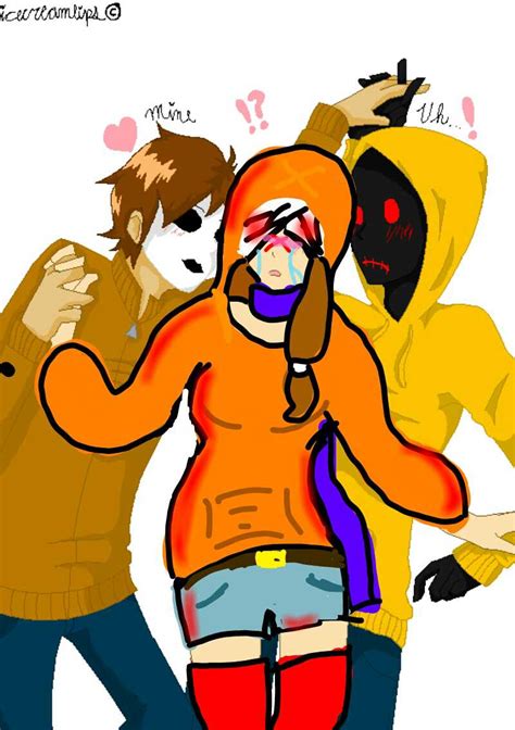 Masky X Hooded X X Hoodie By Lilpaintergirl On Deviantart