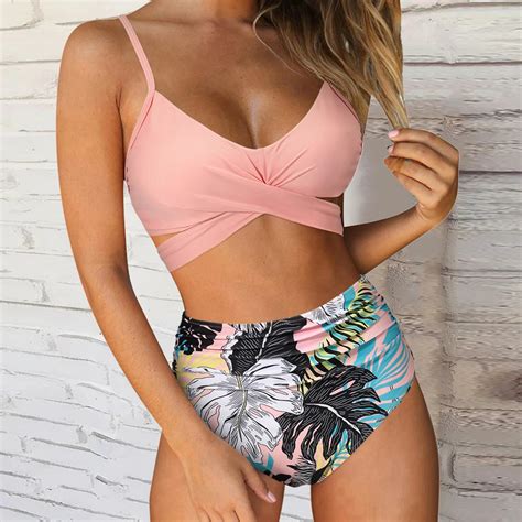 Bikini Women 2023 Sexy Push Up High Waist Swimwear Swimsuit Women