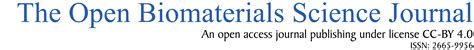 The Open Biomaterials Science Journal - Home Page