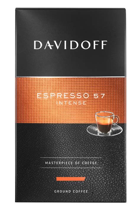 Davidoff 57 Espresso кофе молотый, 250 г — купить в интернет-магазине ...