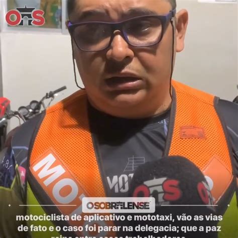 motociclista de aplicativo e mototaxi vão as vias de fato e o caso foi