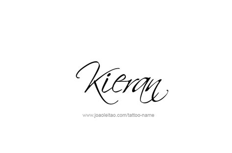 Kieran Name Tattoo Designs