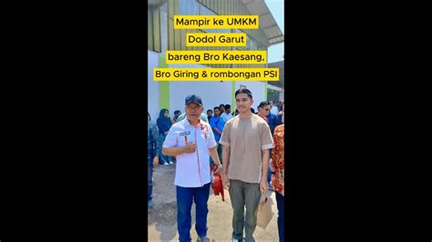 Mampir Ke Umkm Dodol Garut Bareng Bro Kaesang Bro Giring Dan Rombongan