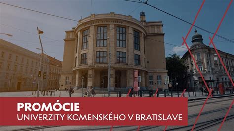 Prírodovedecká fakulta UK promócie Univerzity Komenského v Bratislave