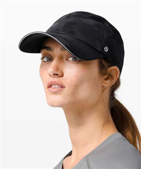 Lululemon Fast And Free Womens Run Hat Elite Cafe Au Lait Rhino