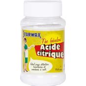 Acide Citrique STARWAX THE FABULOUS