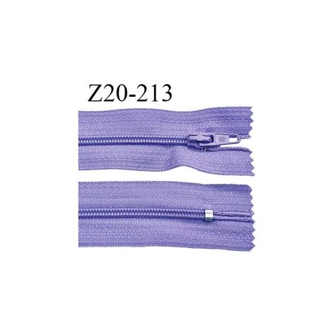 Fermeture Zip Cm Non S Parable Couleur Lavande Glissi Re Nylon