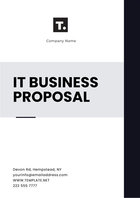 Free Cloud Computing Proposal Template to Edit Online