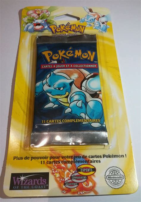 Cartes Pok Mon Cartes Pok Mon L Unit Booster Pok Mon Set De Base