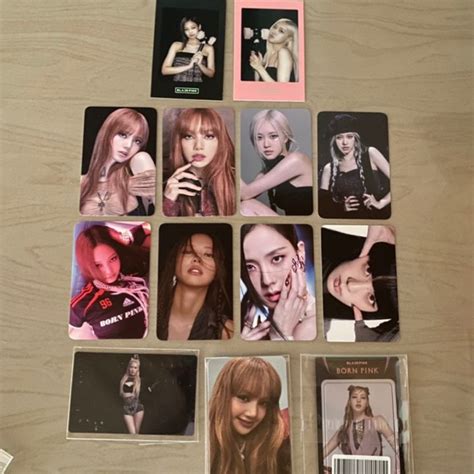 Blackpink Photocards Official Pob Bornpink Lightstick Pc Onhand