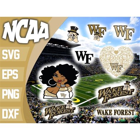 Wake Forest Demon Deacons Bundle Ncaa Svg Ncaa Svg Instant Inspire