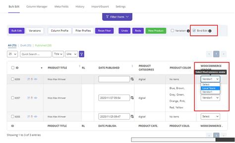 Woocommerce Bulk Product Editing Plugin Updated To V Ithemeland