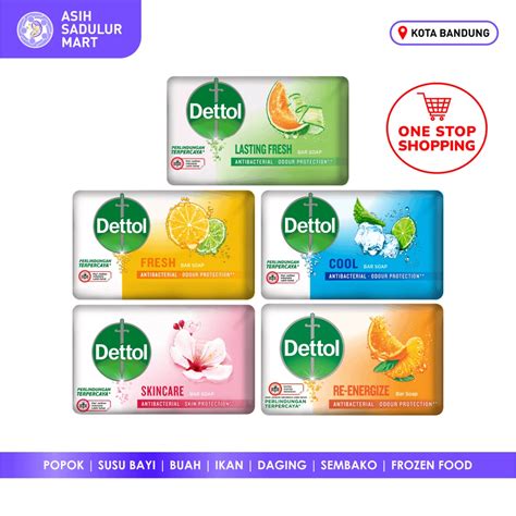 Jual Dettol Sabun Batang Lasting Fresh Fresh Cool Re Energize